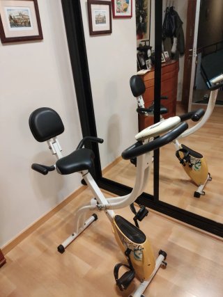 Bicicleta Estática Plegable