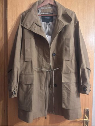 Parka oversize mujer Zara