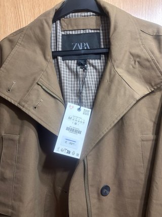 Parka oversize mujer Zara