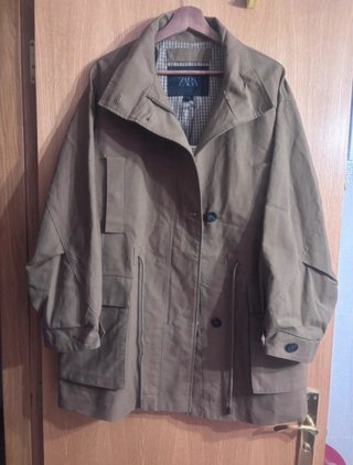 Parka oversize mujer Zara
