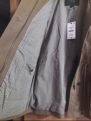 Parka oversize mujer Zara
