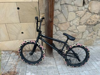 Bici BMX Negra