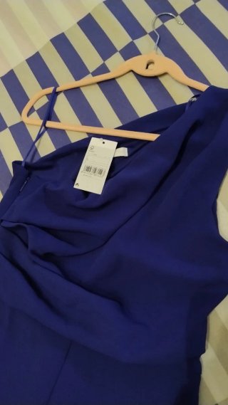 Mono azul mujer