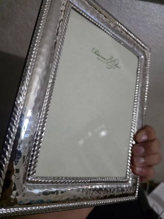 Cornice Paterna&Livi Argento Martellato