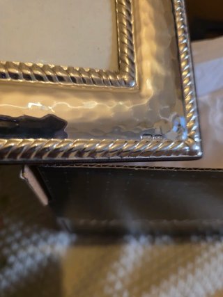 Cornice Paterna&Livi Argento Martellato