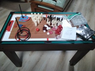 Mesa Futbolín y Billar