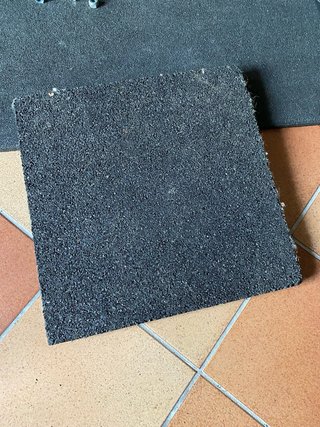 Loseta de Caucho Negra 50x50cm 10€ la unidad