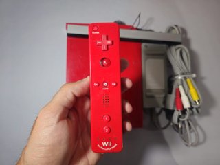 Consola Nintendo Wii Roja con Mando