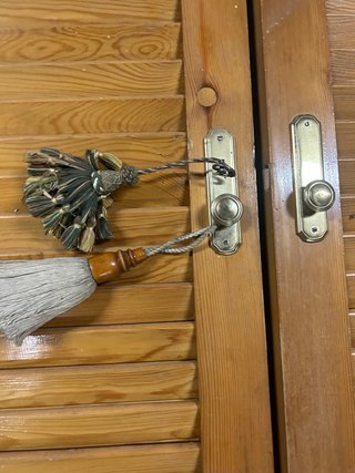 Set de 2 Puertas de Armario de Madera