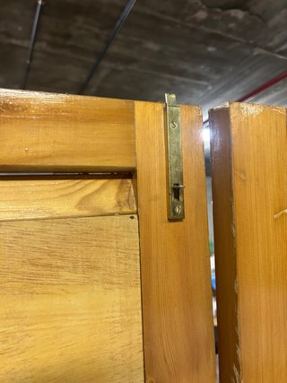 Set de 2 Puertas de Armario de Madera