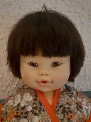 Muñeca grande dulzona chinita de bb