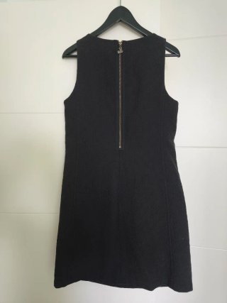 Vestido Desigual Negro Talla 44 etica