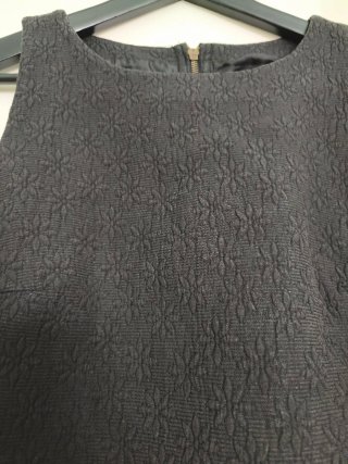 Vestido Desigual Negro Talla 44 etica
