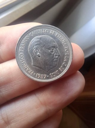 5 Ptas 1957 * 71