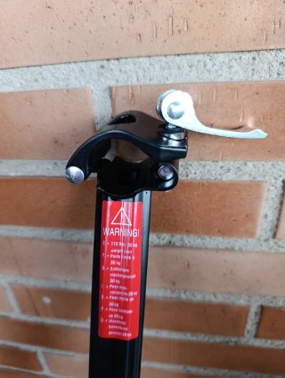 Tija de Bicicleta con Cierre Rápido