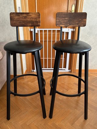 Taburetes de Cocina Altos (2 unidades)