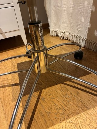 Silla de escritorio blanca