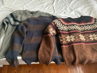 Lote de 3 Jerseys  Sueltos 10€