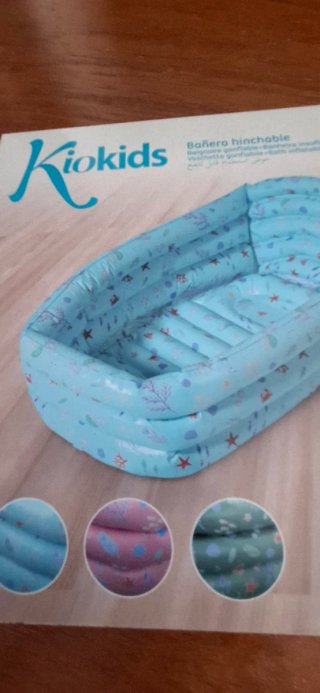 Bañera hinchable Kiokids para bebé
