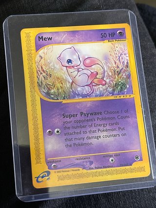 Carta Pokémon Mew 50 HP