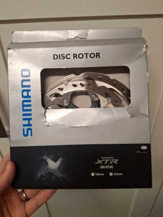 Discos Freno Shimano XT RT86M 180/160