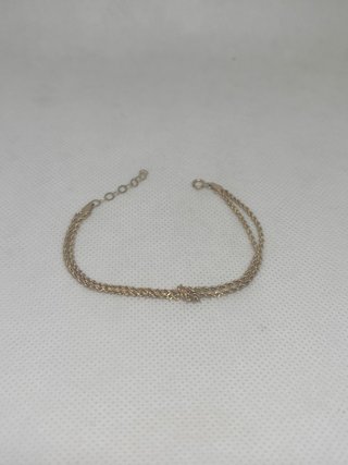 Bracciale con nodo in oro 18kt