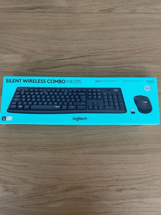 Teclado y Ratón Logitech MK295 Silent Wireless