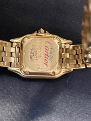 Reloj Cartier Panthère Oro 18k Diamantes