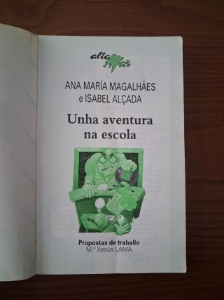 Libro Unha aventura na escola