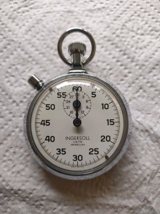 Cronómetro Vintage Ingersoll 1/5th