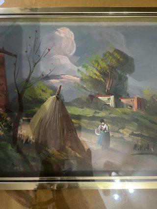 Quadro con cornice 60x50