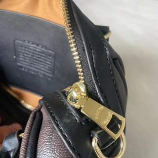 Borsa Coach Marrone scuro monogram