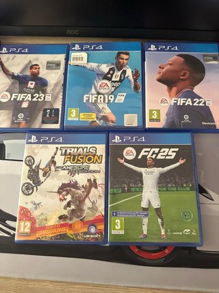 Lote de 5 Juegos para PS4