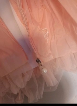 Chaqueta rosa para niña