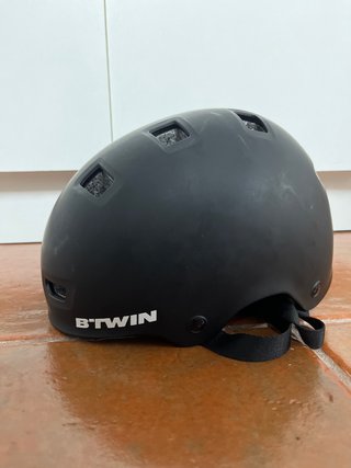 Casco de Bici para Niño Btwin Negro