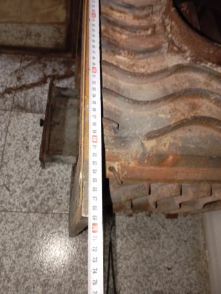 Insert de chimenea metálico