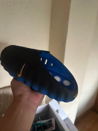 Sandalias Nike Negras y Azules