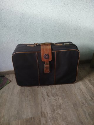 Maleta de viaje Maco Polo negra