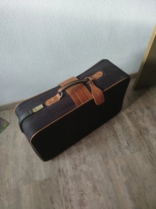 Maleta de viaje Maco Polo negra