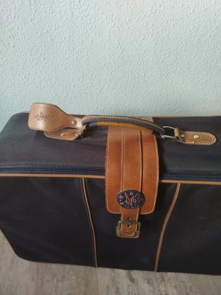 Maleta de viaje Maco Polo negra