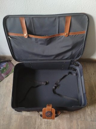 Maleta de viaje Maco Polo negra