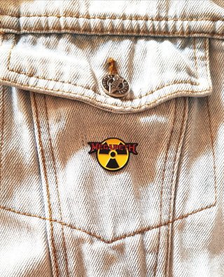 Broche Megadeth Logo Nuclear