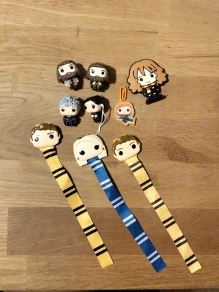 Lote de 9 artículos de Harry Potter
