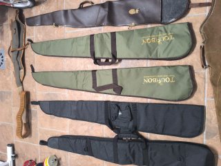 Lote de 6 Fundas + canana de cuero