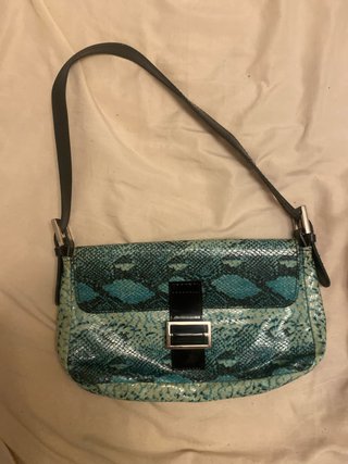 Bolso de mano estampado