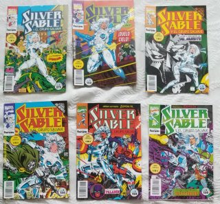 Comic Marvel Silver Sable y el grupo salvaje