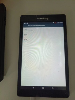 Tablet Lenovo Negra