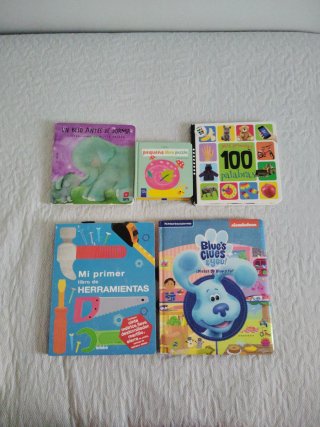 Lote libros infantiles niño niña como nuevos.