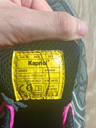 Scarpe Antinfortunistiche Kapriol Spider S1PL
