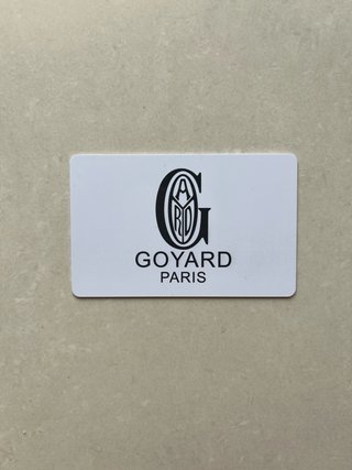 Black patterned card holder